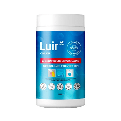 Luir chlor хлорные таблетки, 1 кг