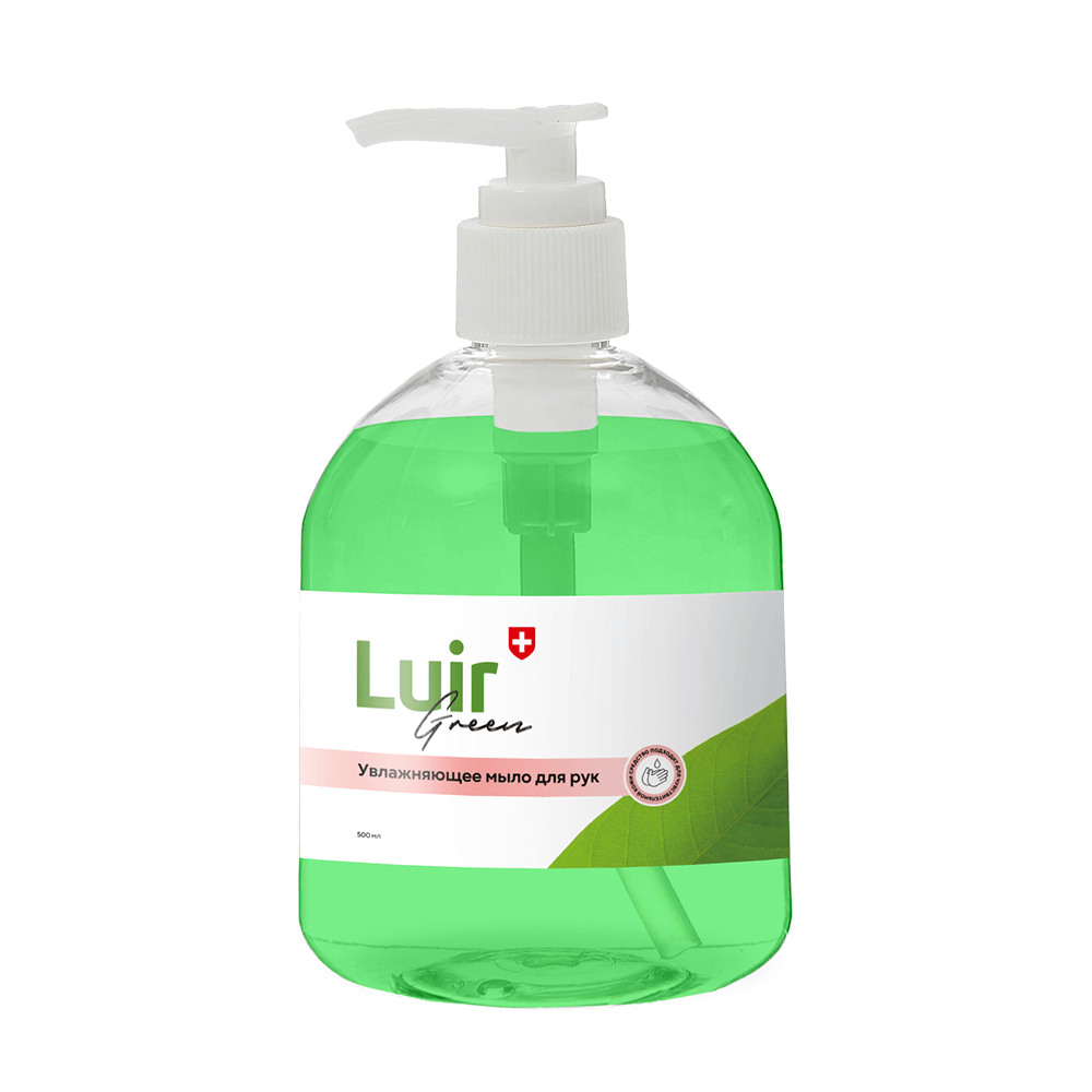 Luir Green Мыло жидкое с антибактериальным эффектом, 0,5 л