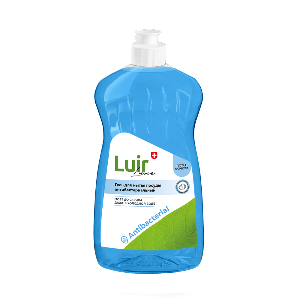 Luir Luxe Средство для мытья посуды антибактериальный, 500 мл